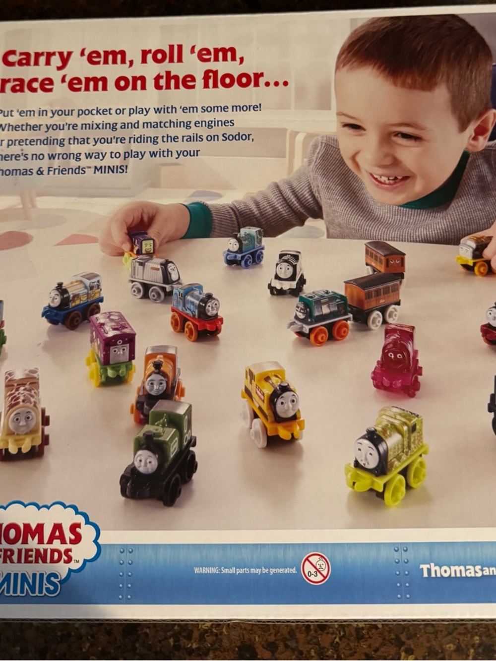 Mattel Thomas & Friends Minis Assorted Color Toy Trains
